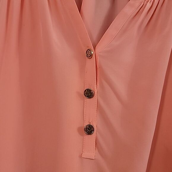 Lilly Pulitzer Women 100% Silk Elsa Blouse - Picture 4 of 9